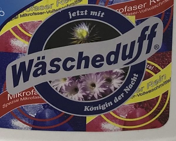 Mikrofaser Rein Vollwaschmittel mit Tensid+ 3 Liter Königin der Nacht